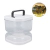 Pickle Jar with Strainer Flip Leak Proof Pickle Juice Separator