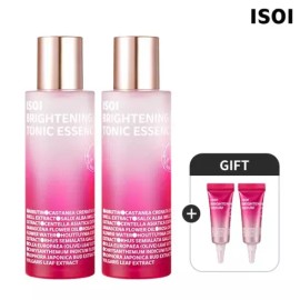 Isoi 브라이트닝 토닉 에센스 NEW잡티토닉) 130mlx2개 +브라이트닝세럼5mlx2) Brightening Tonic Essence NEW Spot Tonic) 130ml x 2 + Brightening Serum 5ml x 2 [[0001]Basic Product]