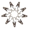 WMYCONGCONG 100 PCS Curtain Clips with Hooks, Small Heavy-Duty Hook
