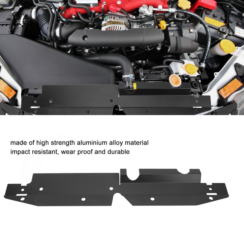Radiator Cooling Plate Aluminium Alloy Engine Diffuser Panel Cover Shroud