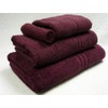 Blue Label 500gsm Plain Plum Hand Towel (SEE SIZE OPTIONS)