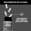 Maca Negra Peruana Orgánica 1000 mg | 60 Cápsulas |