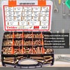 Twidec/808pcs Grade 8.8 Hex Head Nuts and Bolts Assortment Kit,SAE
