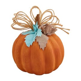 Mud Pie Orange Pastel Pumpkin Table SITTERS