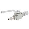 High Pressure Washer Ball Valve Kit 3/8 Male Plug Female