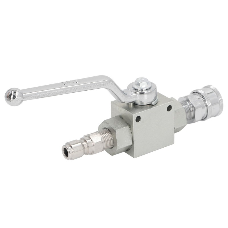 High Pressure Washer Ball Valve Kit 3/8 Male Plug Female