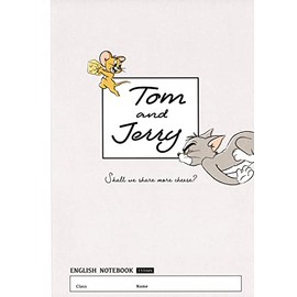 Kamio Japan English Language Book B5, 15 Tiers, Made in Japan (302150 Tom and Jerry/Square)