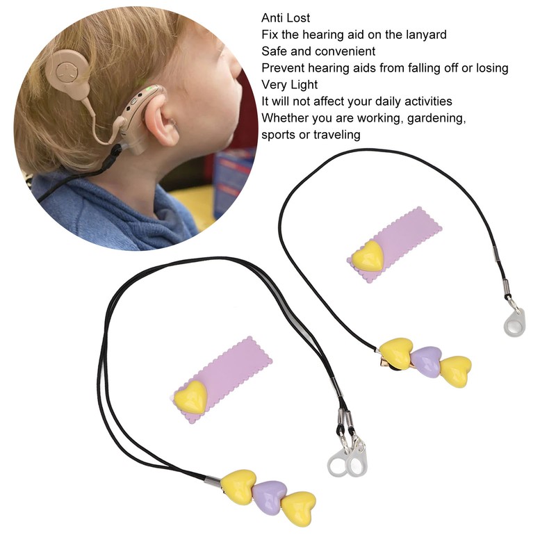 Hearing Aid Clip Prevent Lost Protective Stylish Single Ear Binaural
