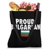 Proud Bulgarian Bulgaria Flag Tote Bag
