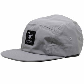 Surf Monkey Adjustable Strapback Cap Waterproof Classic Jockey Cap for Men Women 5 Panel Cap, gray