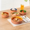 Restaurantware-Terra Tek 51 Ounce Terracotta Cazuelas, 10 Yellow Glazed Clay