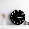 Reloj de pared The Geeky Days Reverse de 30,48 cm