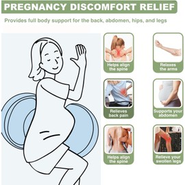 Yalixuan Pregnancy Pillow,Upgraded Extended Maternity Pillow,U Shaped Pregnancy Body Pillow,Body Support Pillow for Back,Belly,Hips, Legs,Detachable and Adjustable(Green)