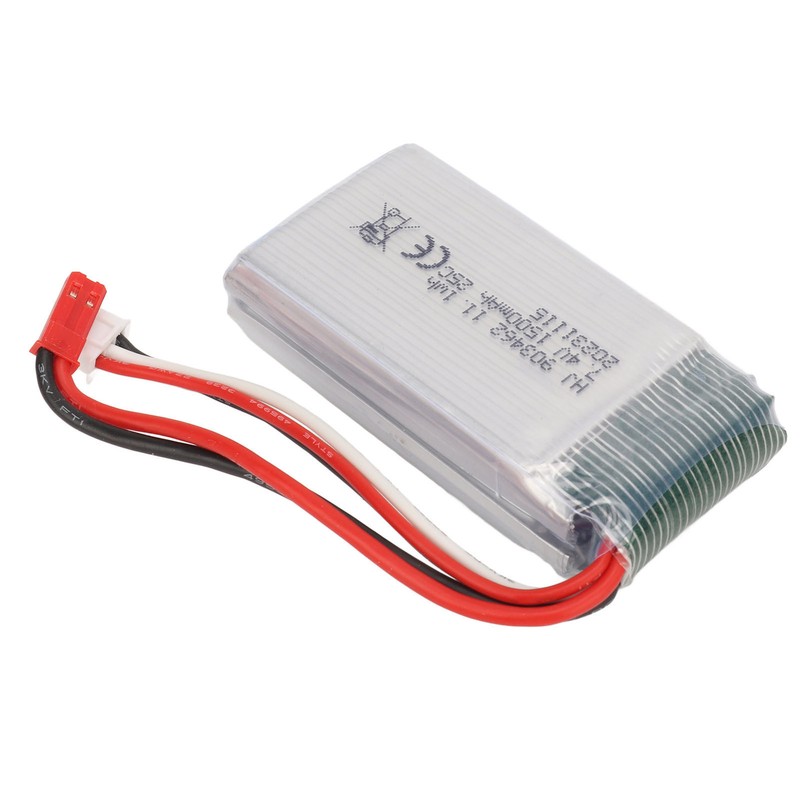 7.4V 1500mAh RC Car Lithium Battery with JST Plug 903462