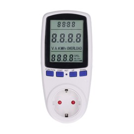 Multifunctional Power Meter Digital Voltage Current Tester Monitor   AC
