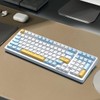 Merdia Wireless Mechanical Keyboard, Triple Mode 2.4G/USB-C/BT Gaming Keyboards 100