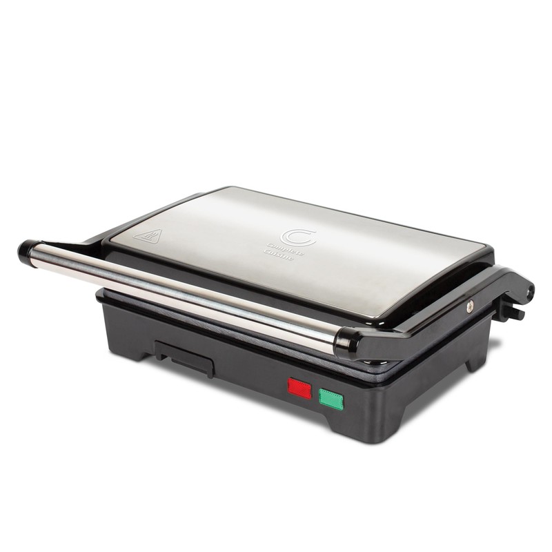 Complete Cuisine CC-PN1200 Panini Maker Sandwich Press with Nonstick Surface,