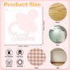 JSRQT 25 Pcs Baby Shower Stencils Baby Theme Fabric Stencils
