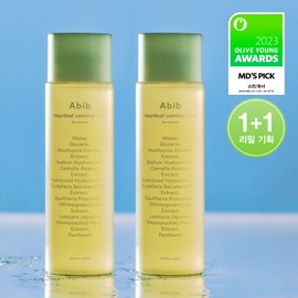 Abib Heartleaf Calming Toner Skin Booster Double Set - Calming Toner Skin Booster