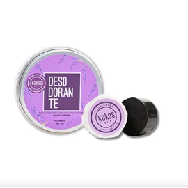 KOKOS | Kit desodorante de Tea Tree y jabón Detox | Controla el mal olor intensamente | Equilibra el pH y limpia a profundidad | Desodorante mujer | Jabón de baño | Tea Tree 60 g + Jabon detox 55 g