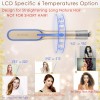 NITION LCD Ceramic Tourmaline Hot Hair Comb Flat Iron 450°F