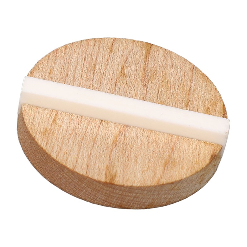 Guitar Resonator Biscuit Replacement Maple Wood Biscuit with Ox Bone