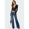 Colton Boot Cut Low Rise Jeans - Color: BLUE, Size: