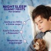 Night Sleep Gummy Fruits, Para Niños, 100% Natural Nt® Sabor