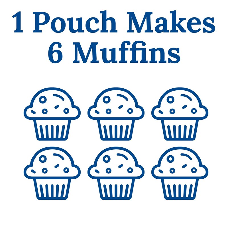 Martha White Pumpkin Spice Muffin Mix, 7 oz Bag (Pack