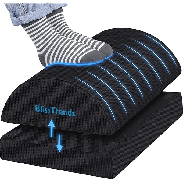 BlissTrends Foot Rest for Under Desk at Work-Versatile Foot Stool