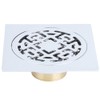 Stainless Steel Chrome Plated Floor Drain Anti Odor Insect Resistant
