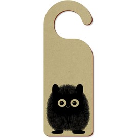 'Cute Monster' 200mm x 72mm Door Hanger/Sign (DH00045954)