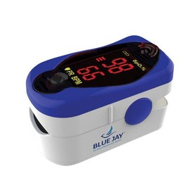 Kaxilu OXIMETRO BLUE JAY CON FUNDA PROTECTORA DE REGALO