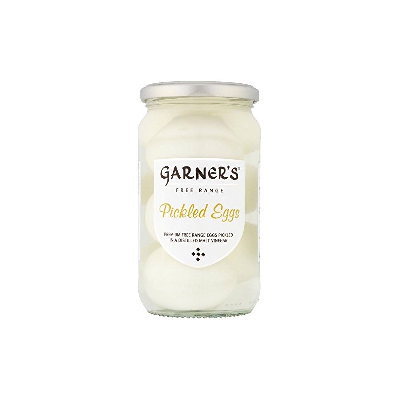 Garner's Free Range Pickled Eggs (465g) - Pack of 6