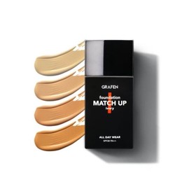 Graphen GRAFEN 그라펜 매치 업 파운데이션 40ml 컬러 4종 [23호-베이지 [약간밝은톤]] GRAFEN Match Up Foundation 40ml Color 4 Types [No. 23 - Beige [Slightly Light Tone]]