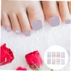 Mikinona Nail Art Strips Toe Nails Decor Wear Nails Toe