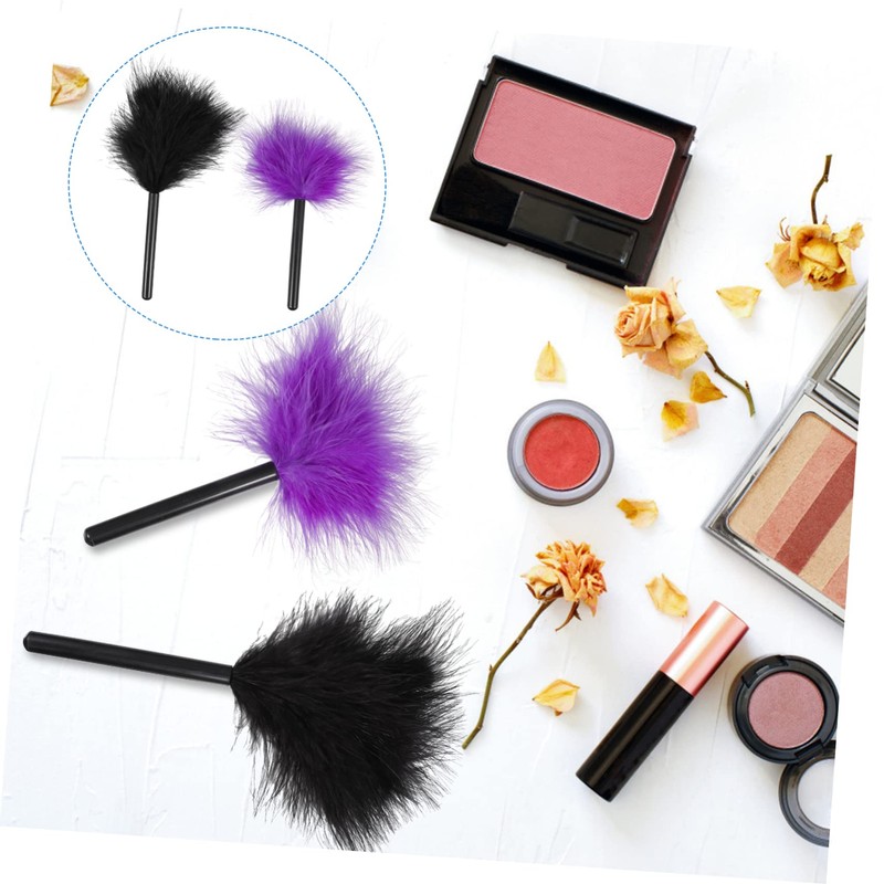 VICASKY 2pcs Makeup Puff Soft Velour Puff for Easy Application