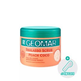 Geomma 지오마 피치코코 바디스크럽 복숭아요거트 보습 케어 600g Geoma Peach Coco Body Scrub with Avocado Moisturizing Care 600g