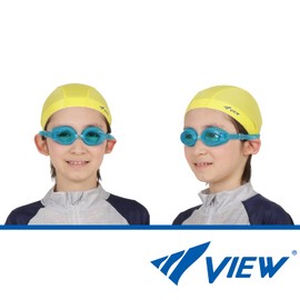 View V710J AM Swimming Goggles for Children Ages 4-9, Antibacterial Model with Anti-Fog Function, Made in Japan