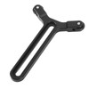 Long Lens Support Bracket, 22‑71.5mm Height Adjustable Double Wheels Y