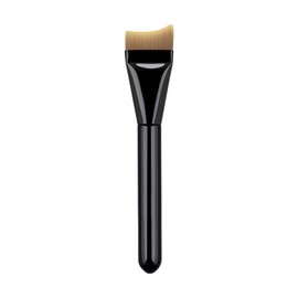 Foundation Brush for Liquid Makeup, Angled Liquid Foundation Brush, Premium Makeup Brush Set, Cream Foundation Concealer Brush, Black