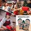 ZHANTUONE Always Use Protection Funny Heat Resistant Oven Mitts 2-Piece