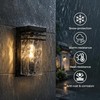 AXOTEXE Modern Outdoor Wall Sconce Exterior Porch Light Fixture for