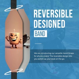 Switchbands Universal Phone Grip Strap |Pack of 2| Cell Phone Loop | Reversible And Custom Phone Band | Phone Holder Grip | Strap For Phone - Puppy Playtime