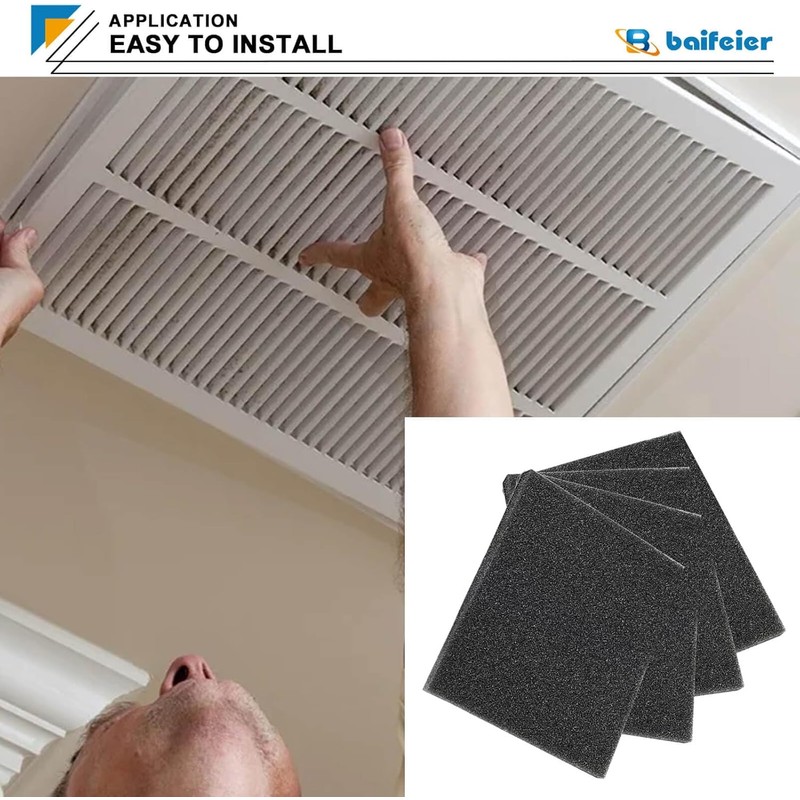 6 PCS 16032 Air Exchanger Foam Filter Fit for Venmar