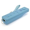 QUMOX Remote Controller and Nunchuck Joystick Blue Compatible for wii/wii