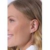 Elli Women's 925 Sterling Silver Filigree Elegant Pull Through Earring