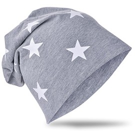 Unisex Baby Jersey Slouch Beanie Children's Hat With Rhinestone Star Cotton Trend -