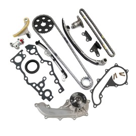 Timing Chain Kit 9-4196S with Water Pump Compatible with 94-98 for Toyota T100 / 96-00 for Toyota 4Runner / 95-04 for Toyota Tacoma 2.7L L4 DOHC 16V Eng.Code 3RZ-FE