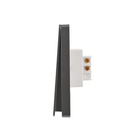 Push to Exit Button Big Square Shape Switch Flush Mounted ABS Material NO/COM Output for Door Access Control System